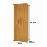 MULTIUSO CORDOBA 2 PORTAS MEL MOVEIS PRIMUS