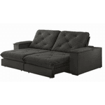 SOFA RET. CUIABÁ 2,50 PILLOW 20CM TEC EXTRA 330 GRAFITE TEIXEIRA