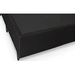 BASE BOX CASAL SOMMIER JACQUARD 1,88X1,38 PRETO - HELLEN