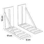 PAR DE FRAME PARA CABECEIRA