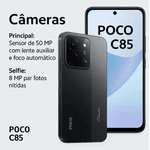 CELULAR XIAOMI POCO C85 256GB 8GB RAM ROXO