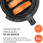 FRITADEIRA AIR FRYER MONDIAL AF-35-BF 3,5L 127V