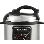 PANELA DE PRESSÃO ELÉTRICA ITATIAIA ESSENCIAL PPESS2003 5L 900W PRETA 220V