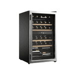 Adega Brastemp Dual Zone 33 Garrafas BZB33BE Inox Preta 110V