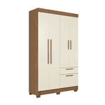 GUARDA ROUPA LONDRINA 4 PORTAS 2 GAVETAS JTB/ARE SANTOS ANDIRA