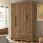GUARDA ROUPA LONDRINA 4 PORTAS 2 GAVETAS JTB/JTB SANTOS ANDIRA 