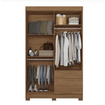 GUARDA ROUPA LONDRINA 4 PORTAS 2 GAVETAS JTB/JTB SANTOS ANDIRA 