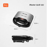 SANDUICHEIRA MASTER GRILL MONDIAL INOX S-20 220V