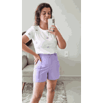 T-shirt Cereja Lilás