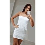 Vestido Paetê Branco