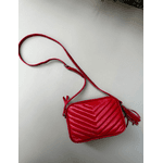 Bolsa Anna Couro Vermelho