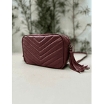 Bolsa Anna Couro Cabernet
