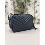 Bolsa Anna Couro Azul Marinho