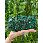 Clutch Charlotte Luxo Esmeralda