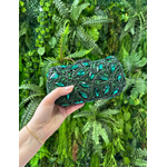 Clutch Charlotte Luxo Esmeralda