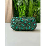 Clutch Charlotte Luxo Esmeralda