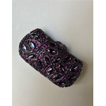Clutch Charlotte Luxo Roxa