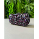 Clutch Charlotte Luxo Roxa