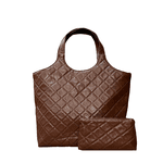 Bolsa Giorgia em Couro Marrom