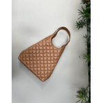 Bolsa Giorgia em Couro Caramelo