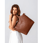 Bolsa Giorgia em Couro Marrom
