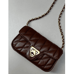 Bolsa Giulia Couro Marrom 2.0