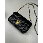 Bolsa Giulia Couro Preto 2.0