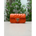 Bolsa Giulia Couro Laranja 2.0 