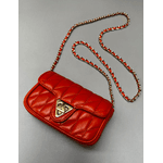 Bolsa Giulia Couro Laranja 2.0 