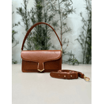 Bolsa Isabela Couro Caramelo
