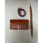Bolsa Isabela Couro Caramelo