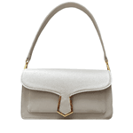 Bolsa Isabela Couro Off White