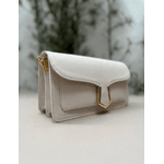 Bolsa Isabela Couro Off White