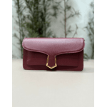 Bolsa Isabela Couro Cabernet