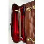 Bolsa Kiara Média Couro Marrom