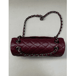 Bolsa Kiara Média Couro Cabernet Grafite