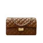Bolsa Kiara Média Couro Caramelo