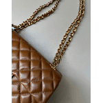 Bolsa Kiara Média Couro Caramelo