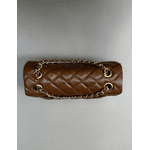 Bolsa Kiara Média Couro Caramelo