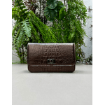 Bolsa Livia Couro Croco Metalizado Acia
