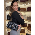 Bolsa Luiza 2.0 Couro Preto Spike