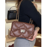 Bolsa Luiza 2.0 Couro Marrom Spike