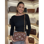 Bolsa Luiza 2.0 Couro Marrom Spike