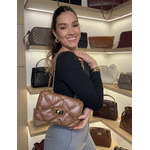 Bolsa Luiza 2.0 Couro Caramelo Spike
