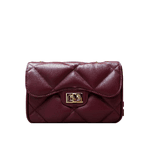 Bolsa Luiza Couro Cabernet