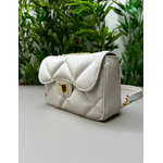 Bolsa Luiza Couro Off White