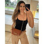 Bolsa Luna Couro Caramelo