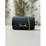 Bolsa Luna Couro Preto