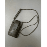 Porta Celular Mia em Couro Croco Fend