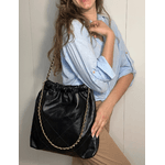 Bolsa Vitoria Couro Preto